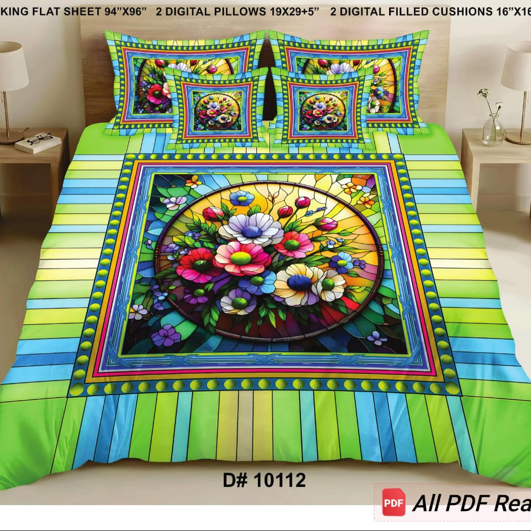 King size bed sheets 5 pices