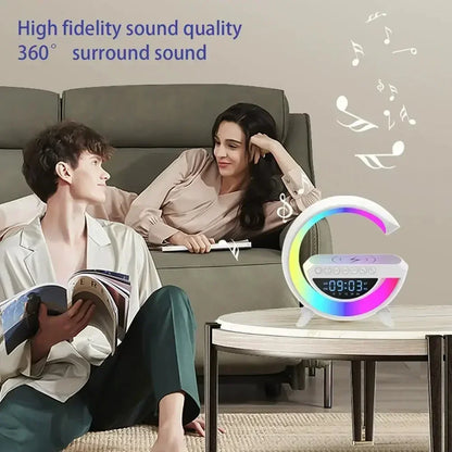 G Shape Bluetooth Speaker + Wireless Charger