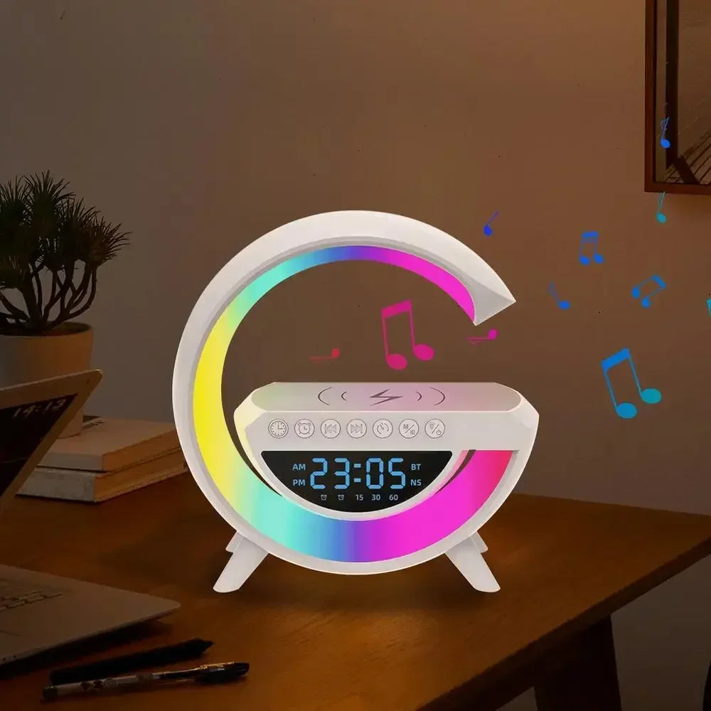 G Shape Bluetooth Speaker + Wireless Charger