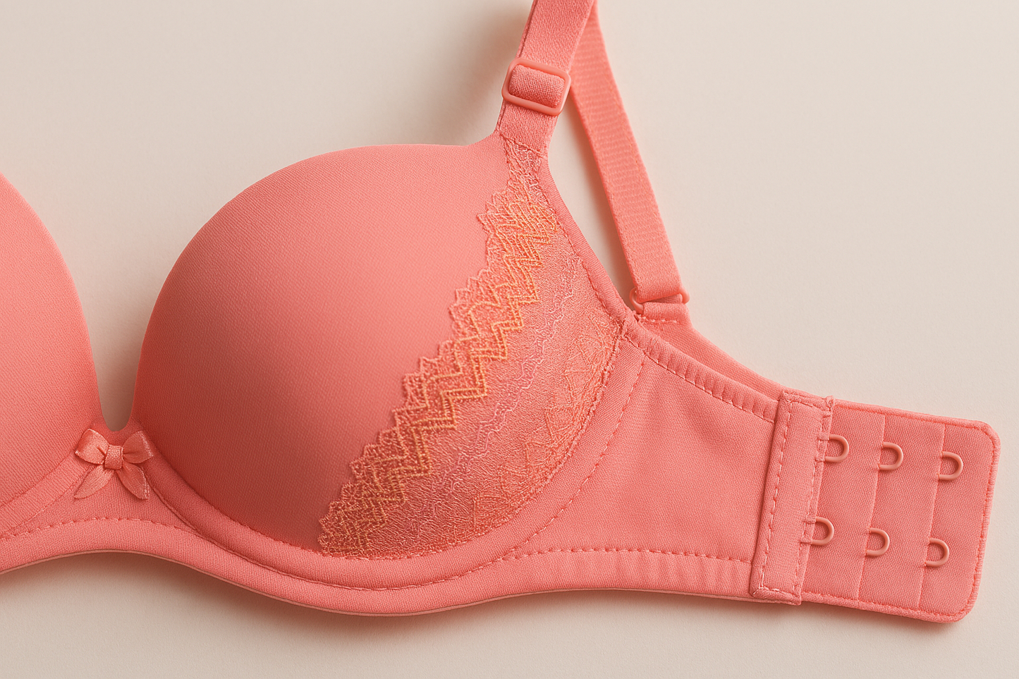 Silk Embroidered Padded Bra for Women – Luxury Undergarment with Soft Silk Fabric, Stylish Embroidery, Comfortable Fit & Everyday Support (Random Color) - 36