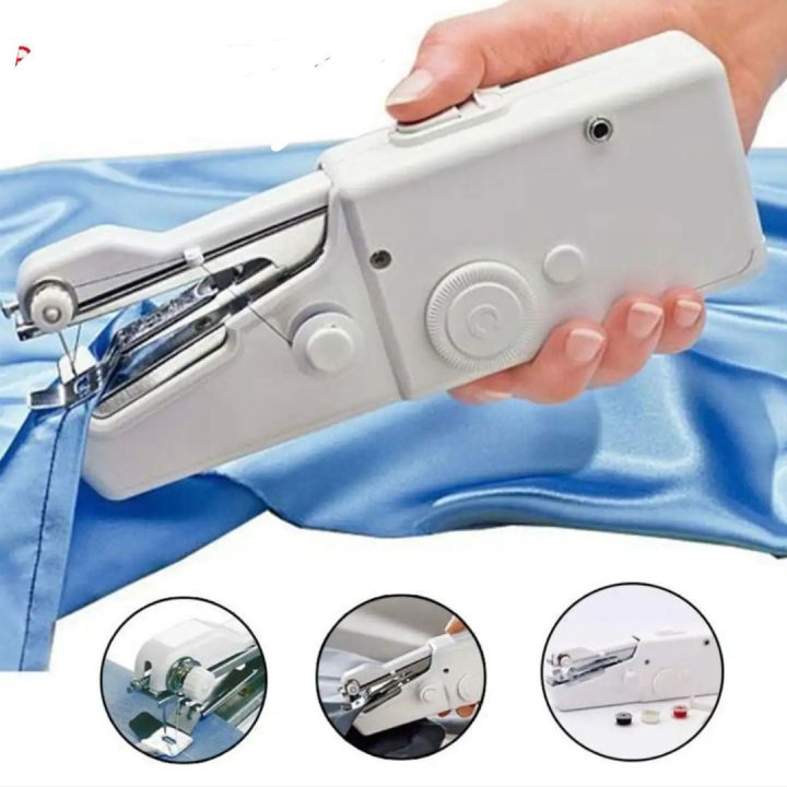 Handy Stitch Portable Sewing Machine | Battery Operated Handheld Sewing Handy Stitch | Handy Stich