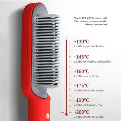 High Quality 2 in 1 Hair Straightener Brush