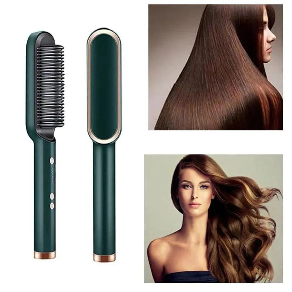 High Quality 2 in 1 Hair Straightener Brush