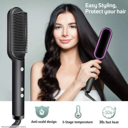 High Quality 2 in 1 Hair Straightener Brush