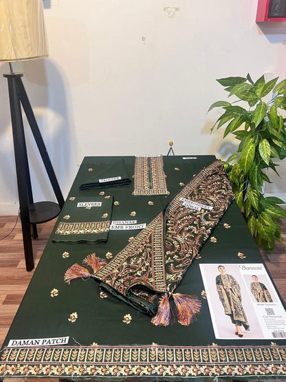 Bareeza  Embroidered 3pc Dhanak