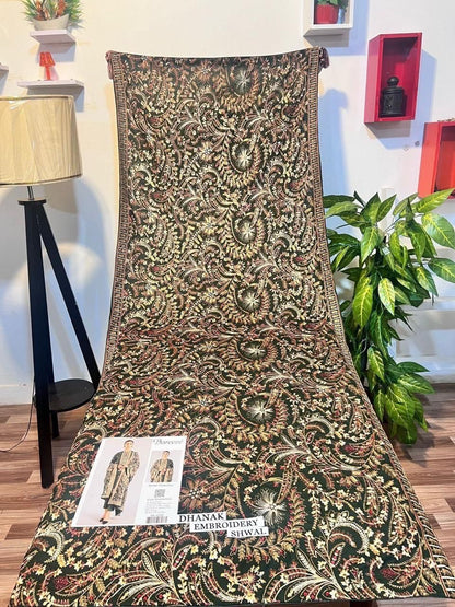 Bareeza  Embroidered 3pc Dhanak