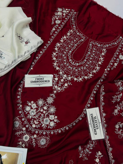Embroidered Silk 2-Piece